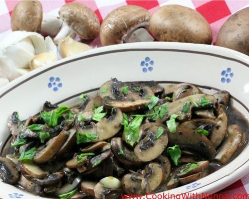 Sauteed Mushrooms - Funghi Saltati
